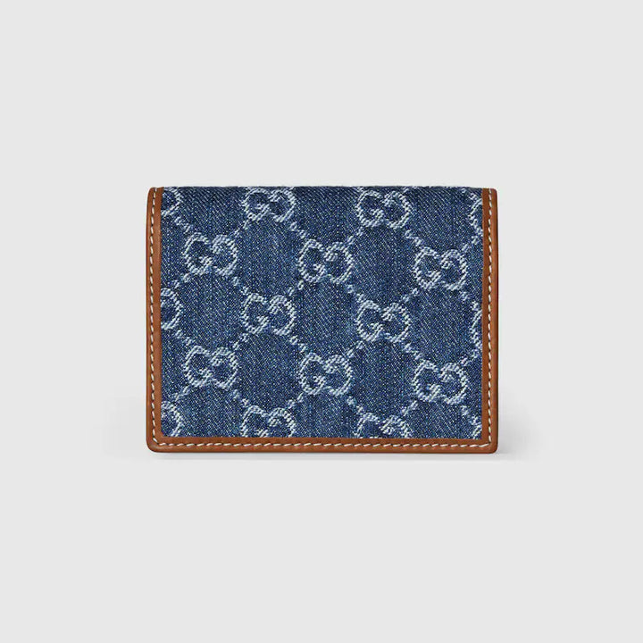 GUCCI GG Emblem mini wallet