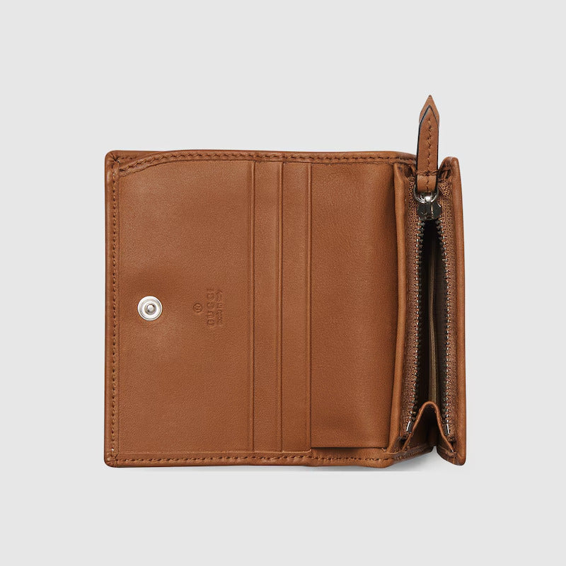 GUCCI GG Emblem mini wallet