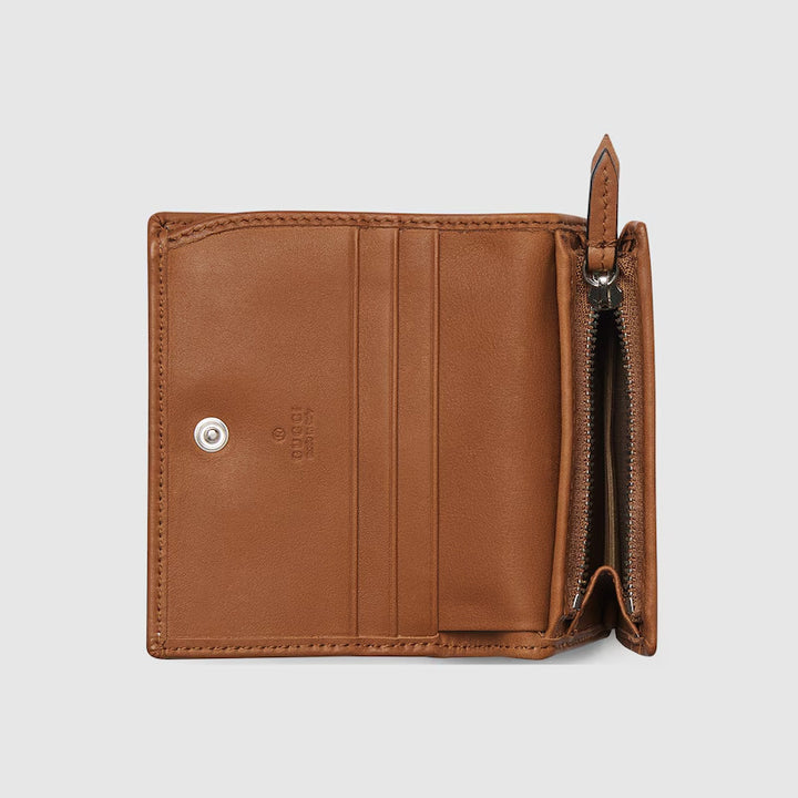 GUCCI GG Emblem mini wallet