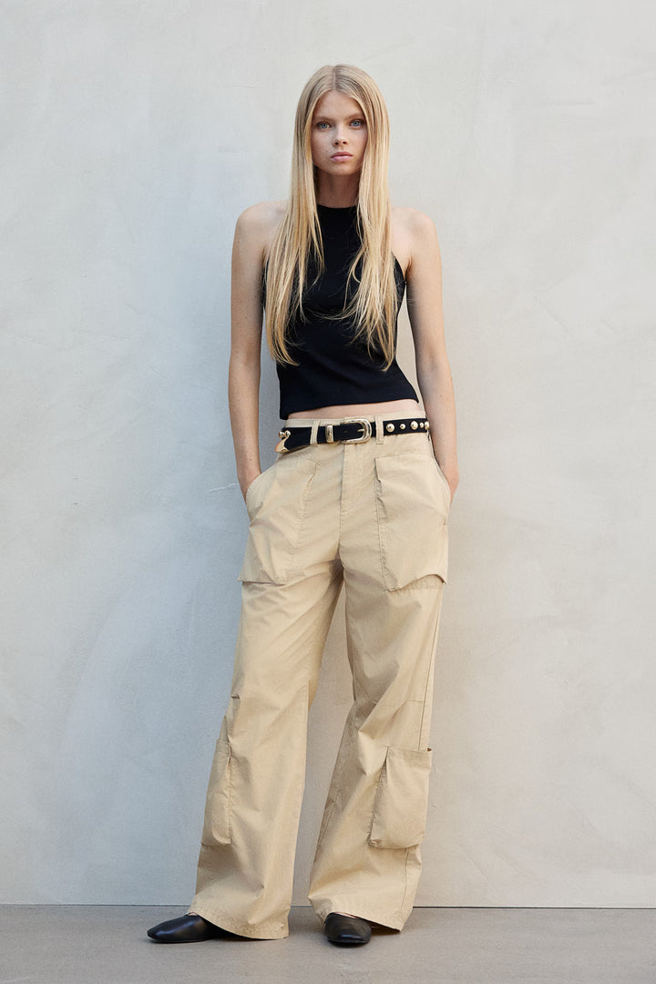 H&M Cotton Cargo Pants