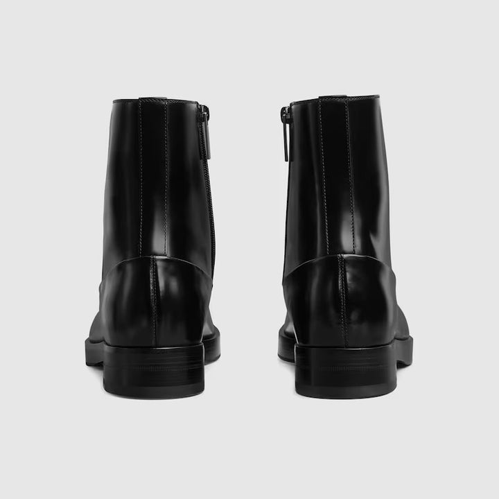 GUCCI Men's ankle boot with Horsebit