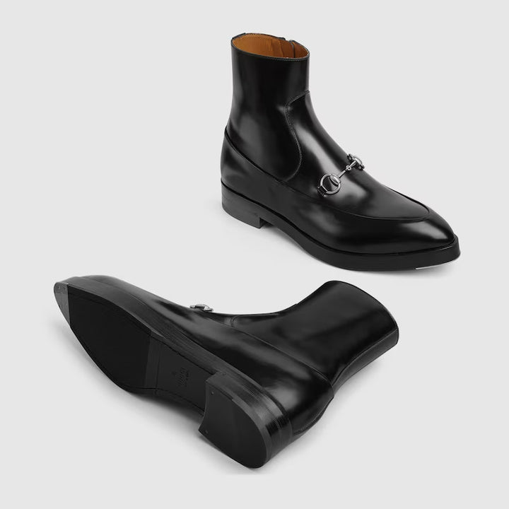 GUCCI Men's ankle boot with Horsebit