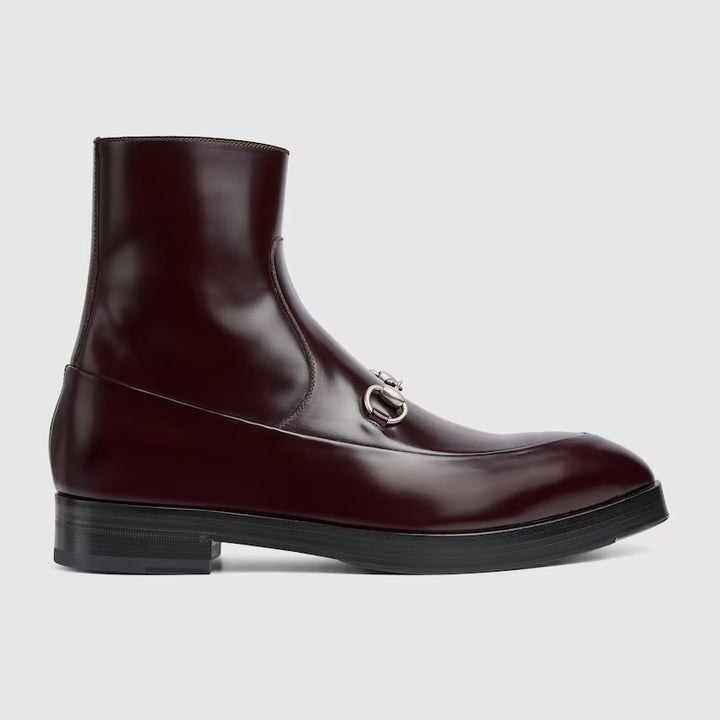 GUCCI Men's ankle boot with Horsebit