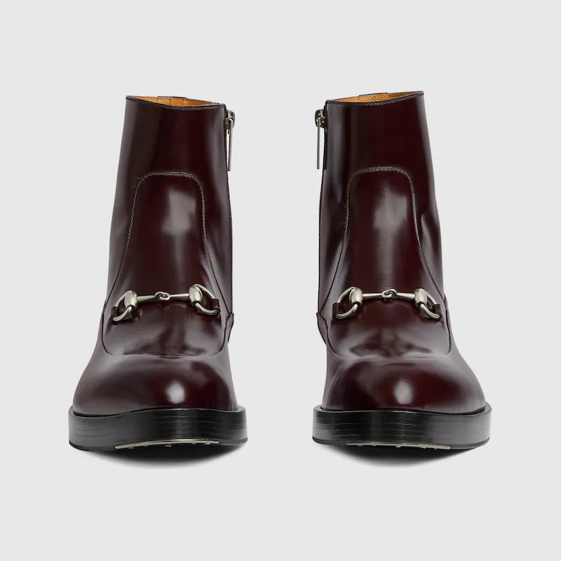 GUCCI Men's ankle boot with Horsebit