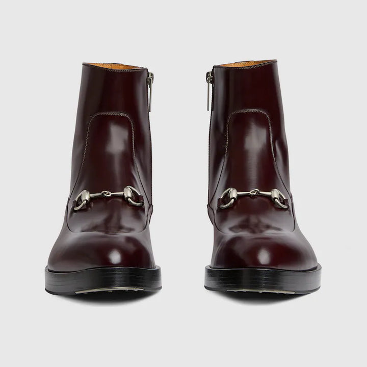 GUCCI Men's ankle boot with Horsebit