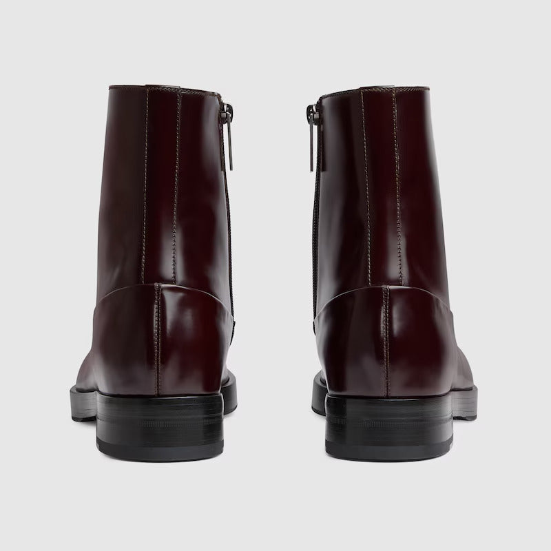GUCCI Men's ankle boot with Horsebit