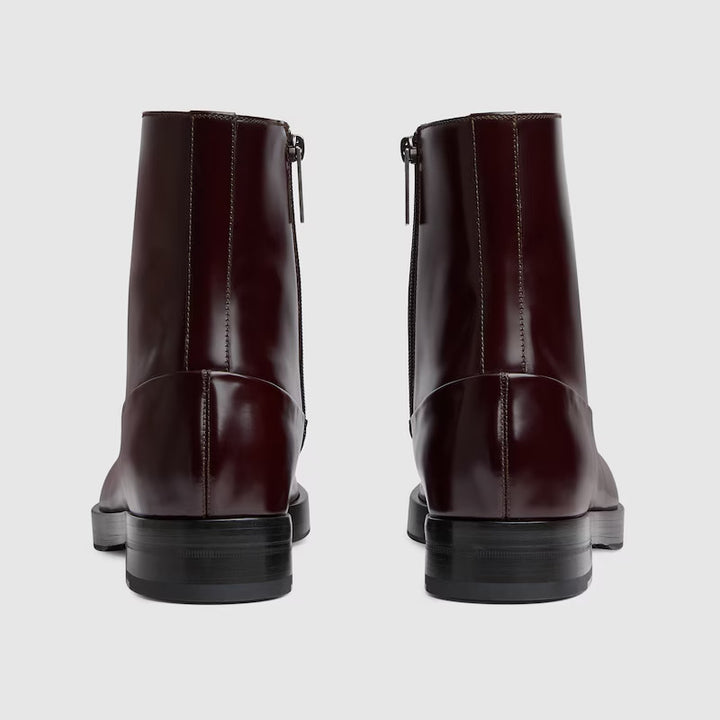 GUCCI Men's ankle boot with Horsebit