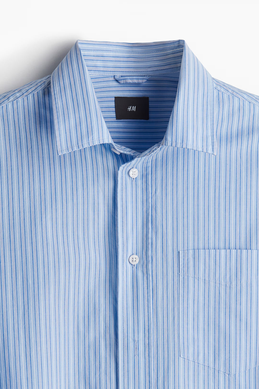 H&M Regular Fit Poplin Shirt