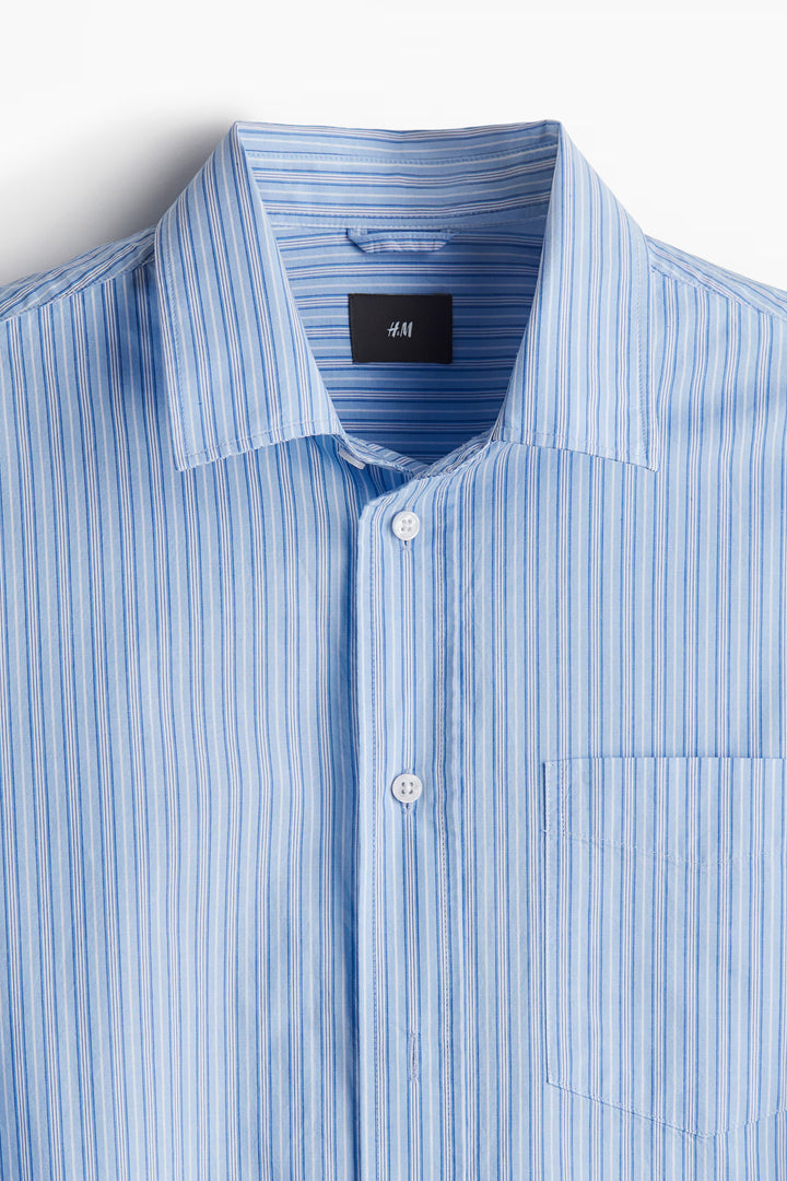 H&M Regular Fit Poplin Shirt