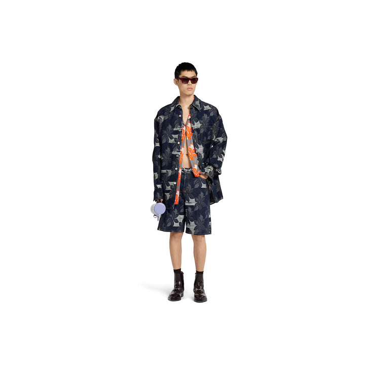 GUCCI DENIM JACQUARD PANT
