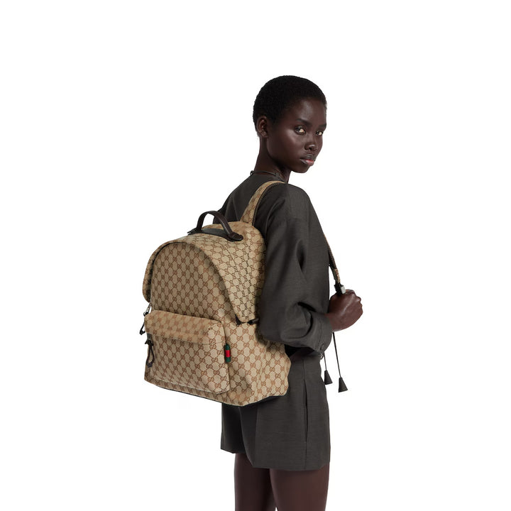 Gucci GG canvas medium backpack