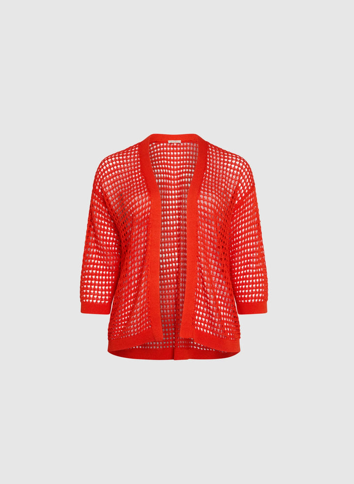 LAURA Open Knit Cardigan