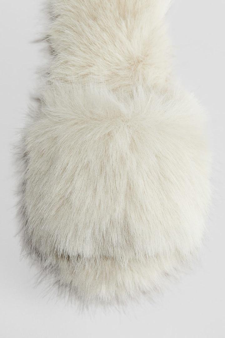 H&M Fluffy Slippers