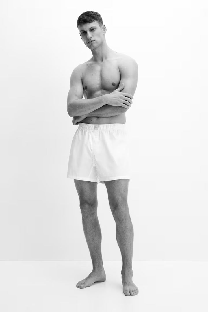 H&M 2-pack Woven Cotton Sateen Boxer Shorts