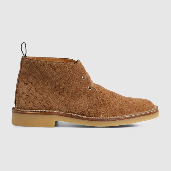 GUCCI Men's ankle boot with Web