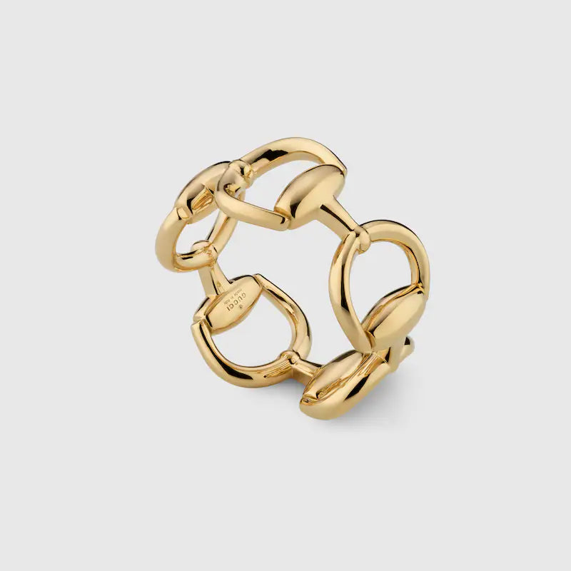 GUCCI HORSEBIT 18K RING