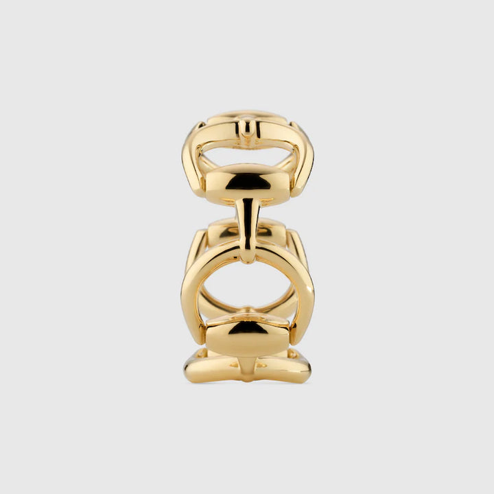 GUCCI HORSEBIT 18K RING