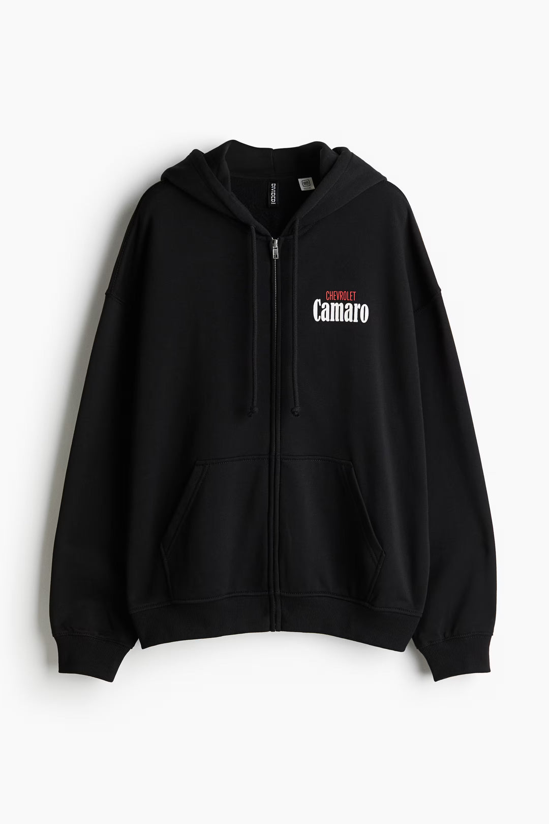 H&M Oversized Printed Hooded Jacket