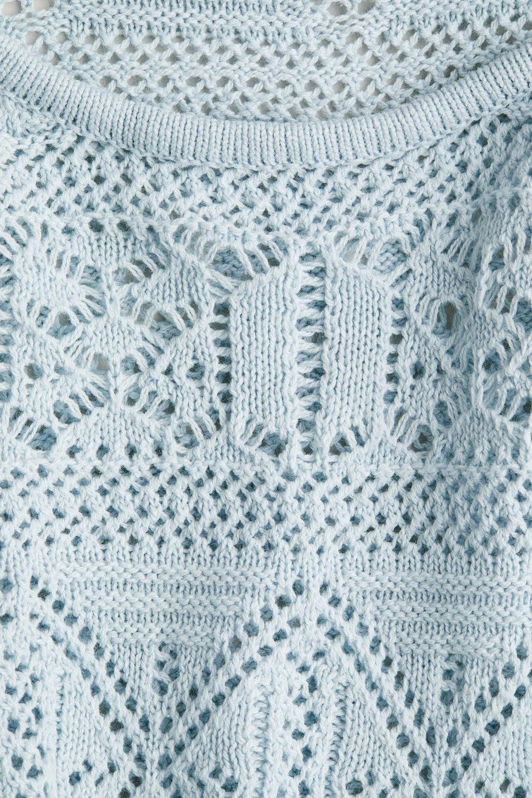 H&M Pointelle-Knit Short Top