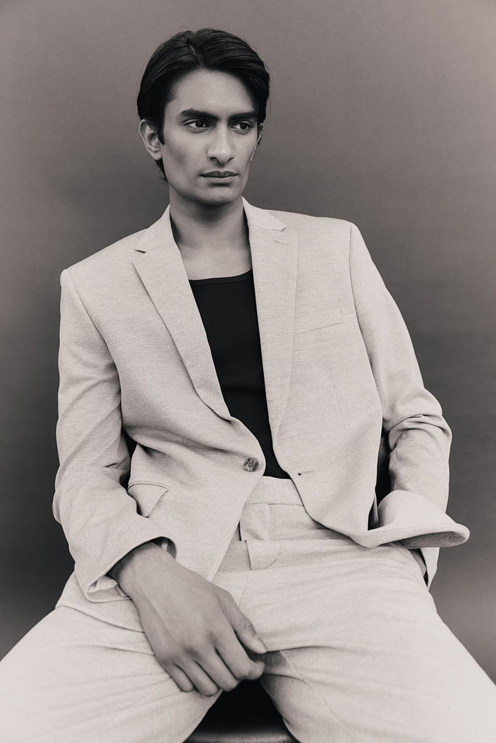 H&M Slim Fit Jersey Suit Pants