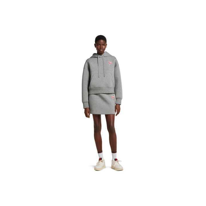 GUCCI Jersey hooded sweatshirt with print