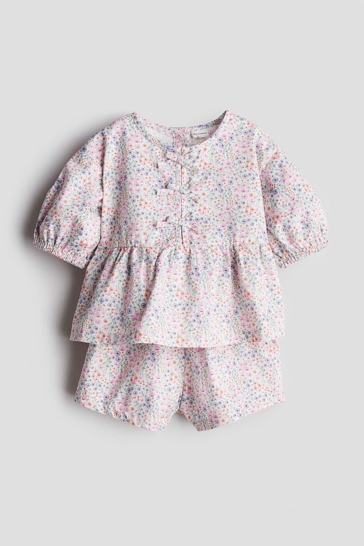 H&M 2-piece Cotton Poplin Set