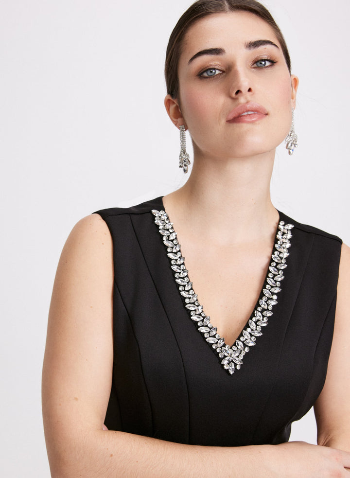 LAURA Scuba Midi Dress