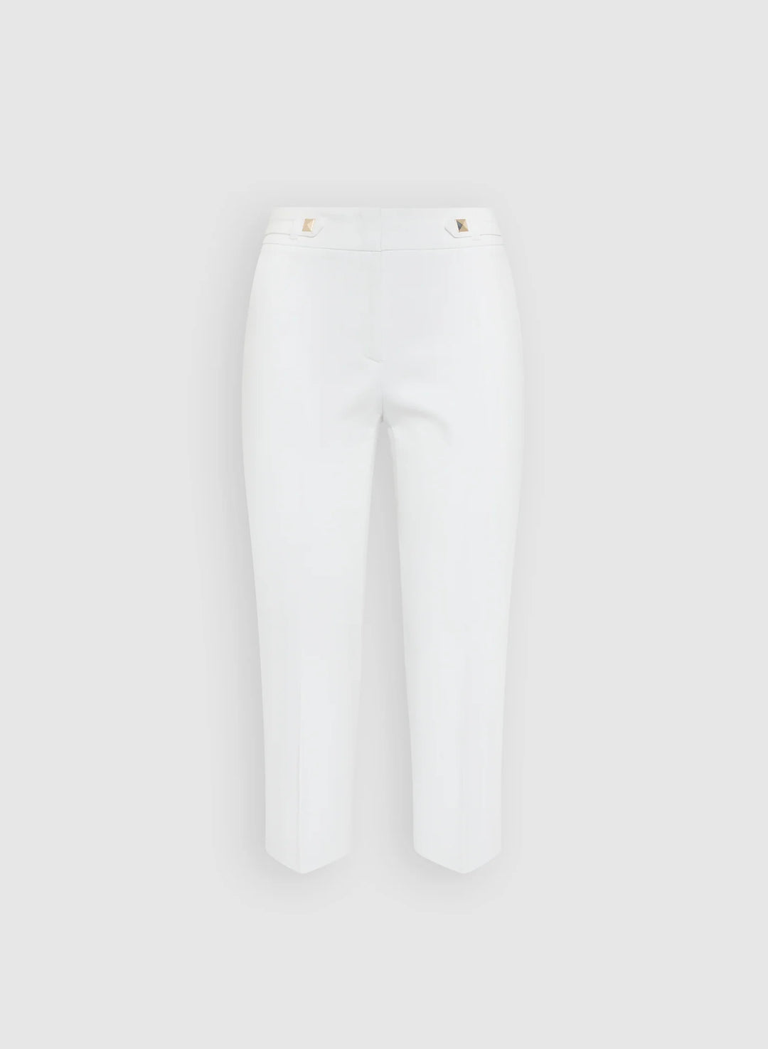LAURA Studded Cotton-Blend Capris