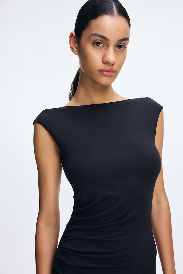 H&M Draped Bodycon Dress
