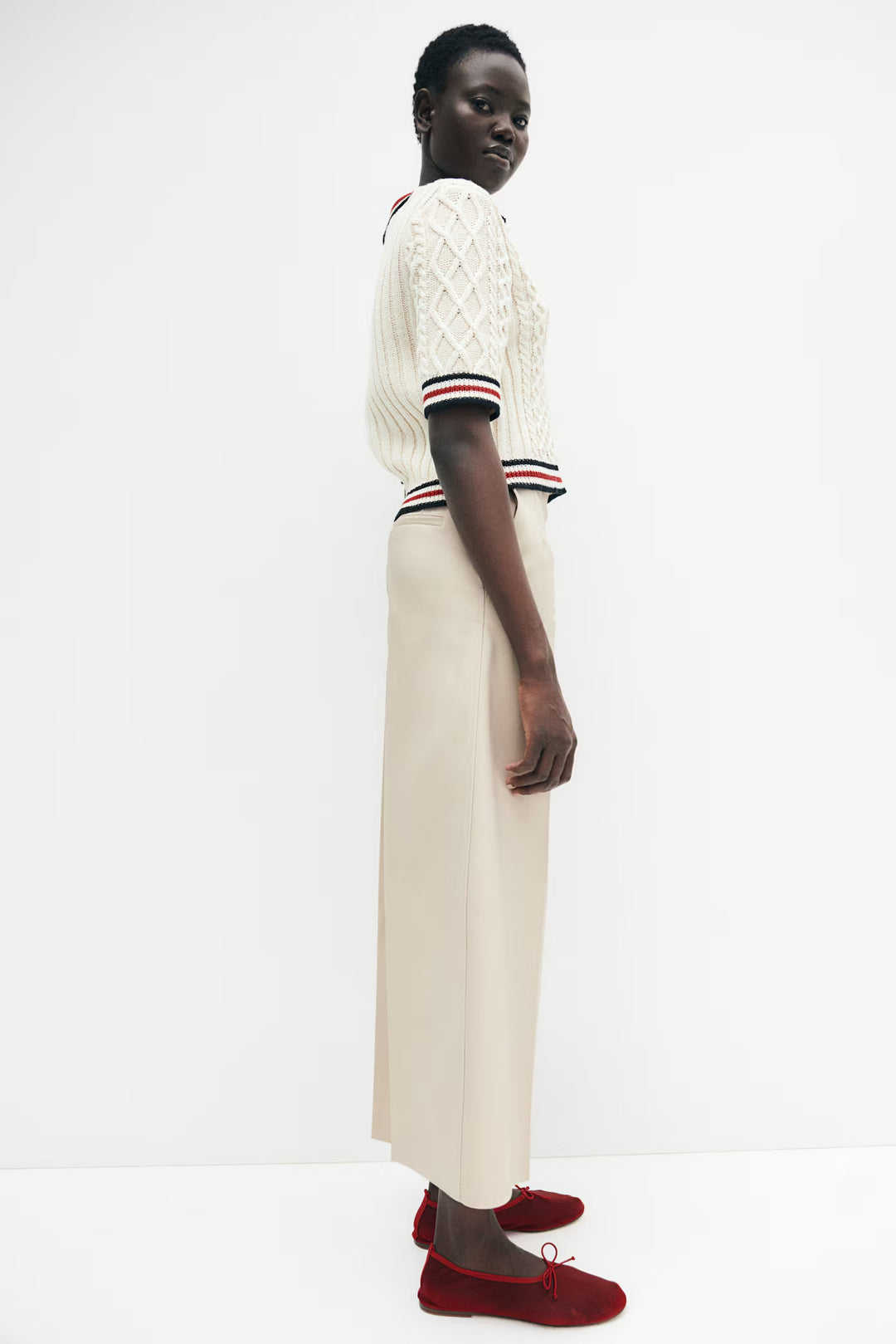 H&M Culottes with Waist Darts