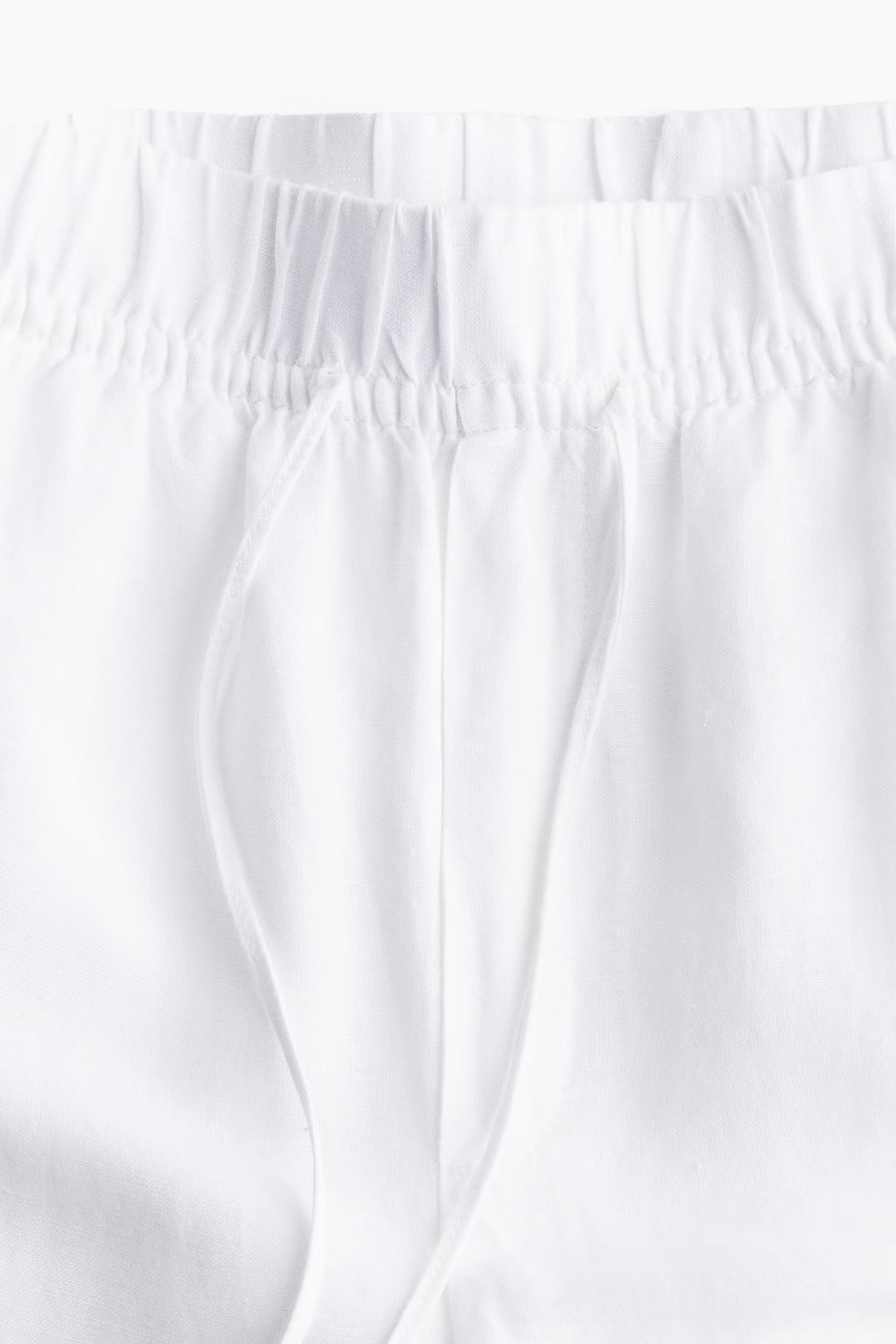 H&M Linen-blend Tapered Pants