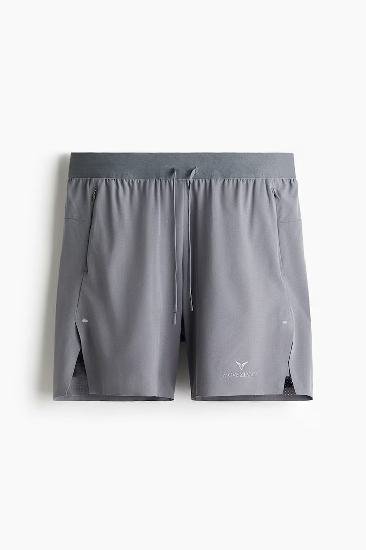 H&M Move x Zlatan Double-Layered Sports Shorts with DryMove™