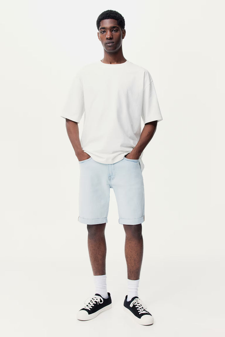 H&M Slim Denim Shorts
