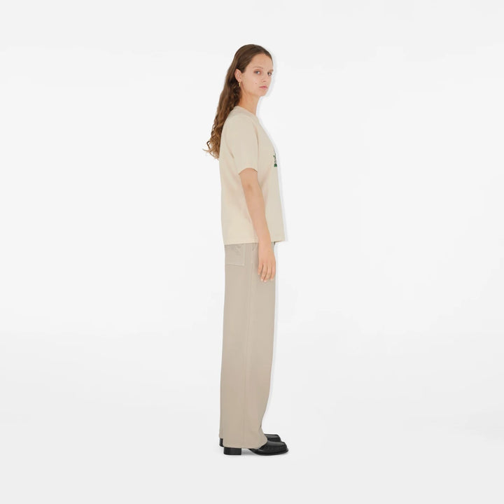Burberry Daisy Logo Cotton T-shirt
