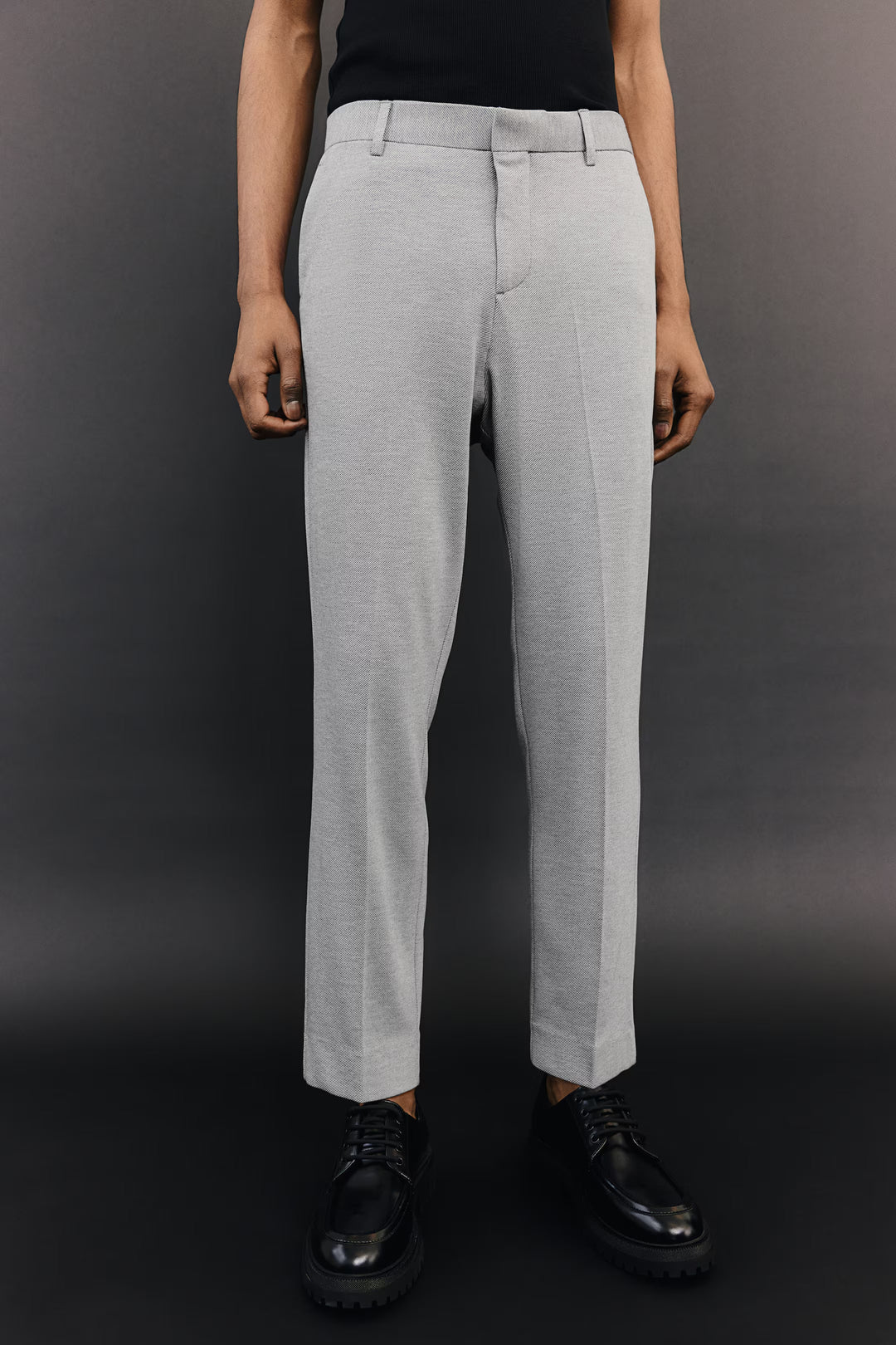 H&M Slim Fit Jersey Suit Pants