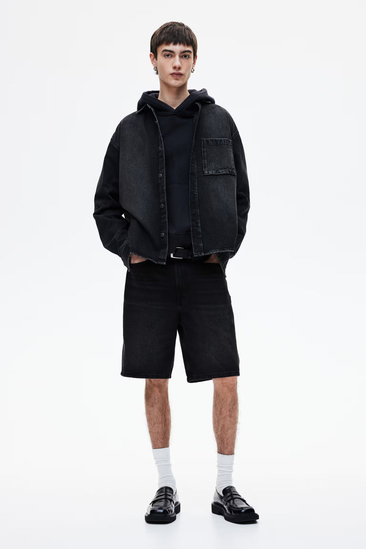 H&M Relaxed Fit Denim Shorts