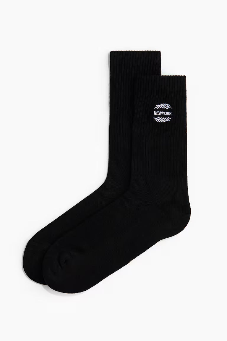 H&M 3-pack Socks with Motif