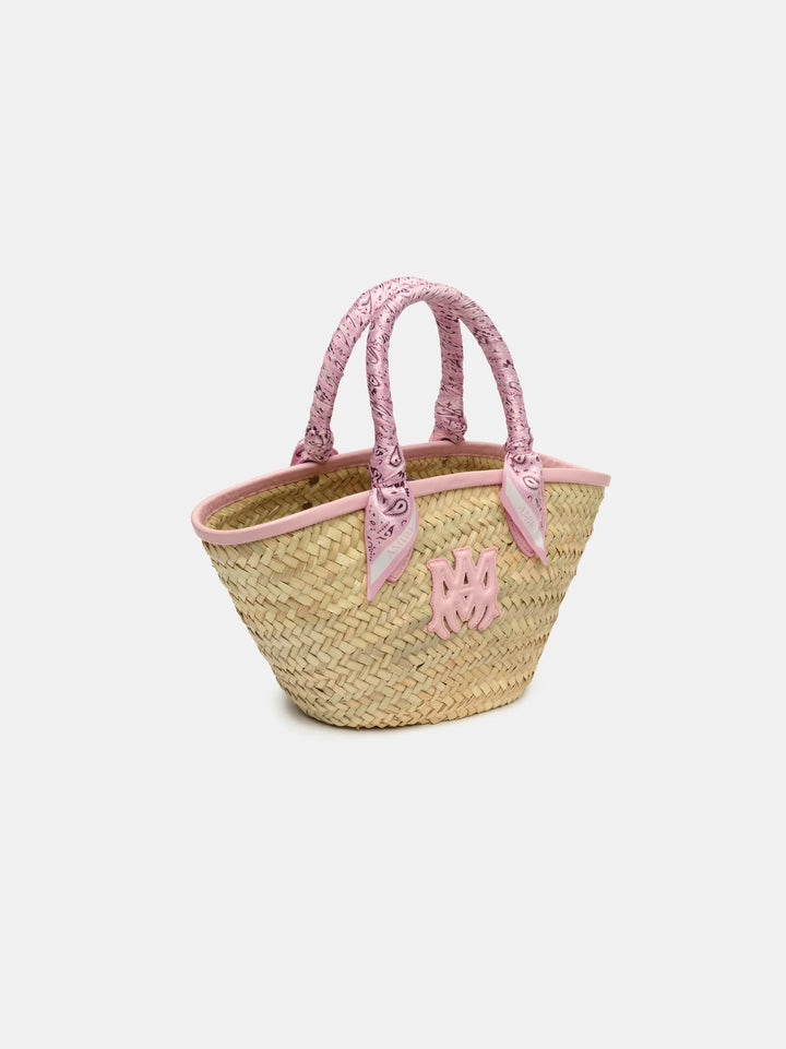 AMIRI  WOMEN'S MA RAFFIA MICRO TOTE