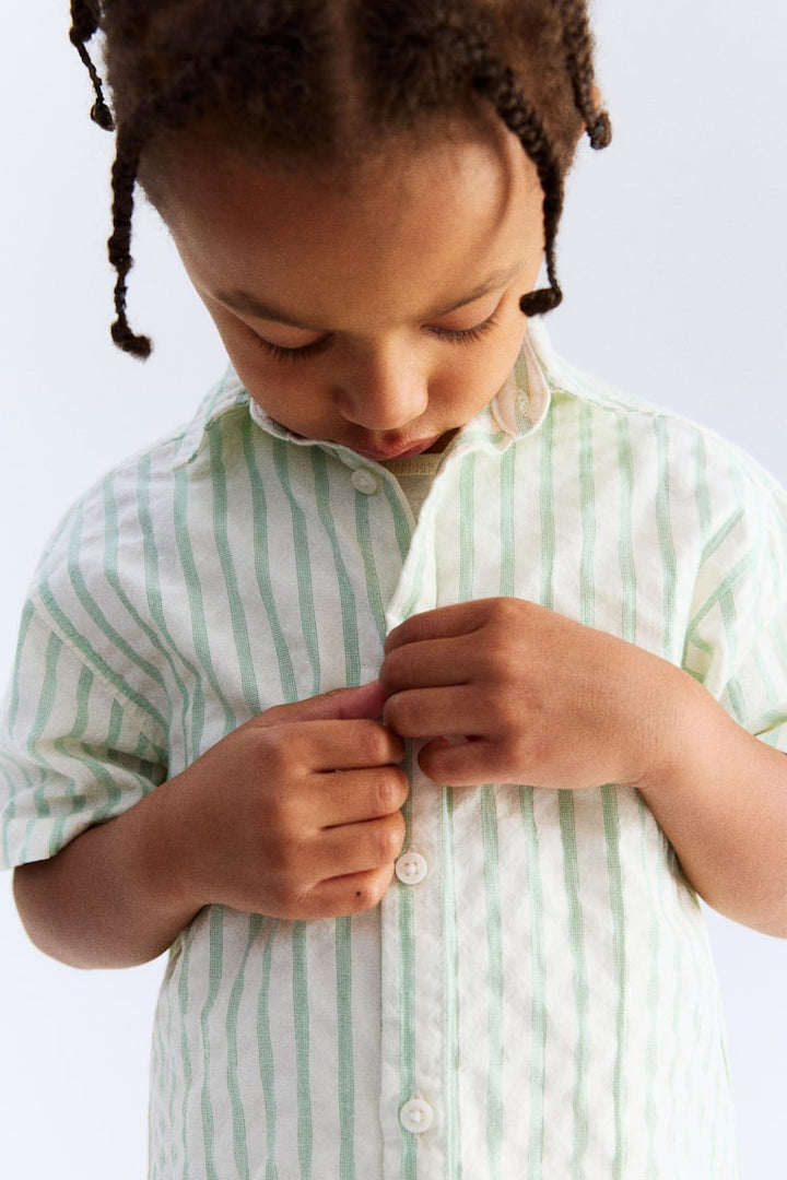 H&M Cotton Seersucker Shirt