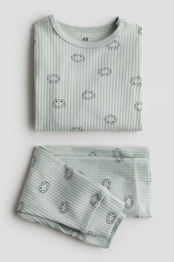 H&M Ribbed Cotton Set