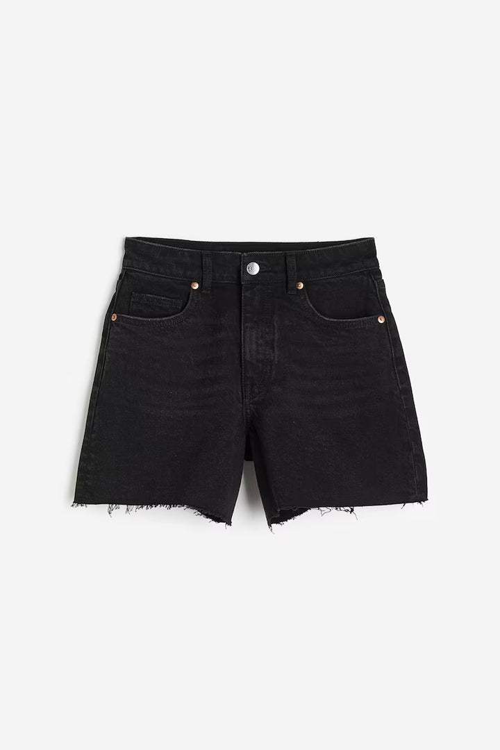 H&M HIGH DENIM SHORTS