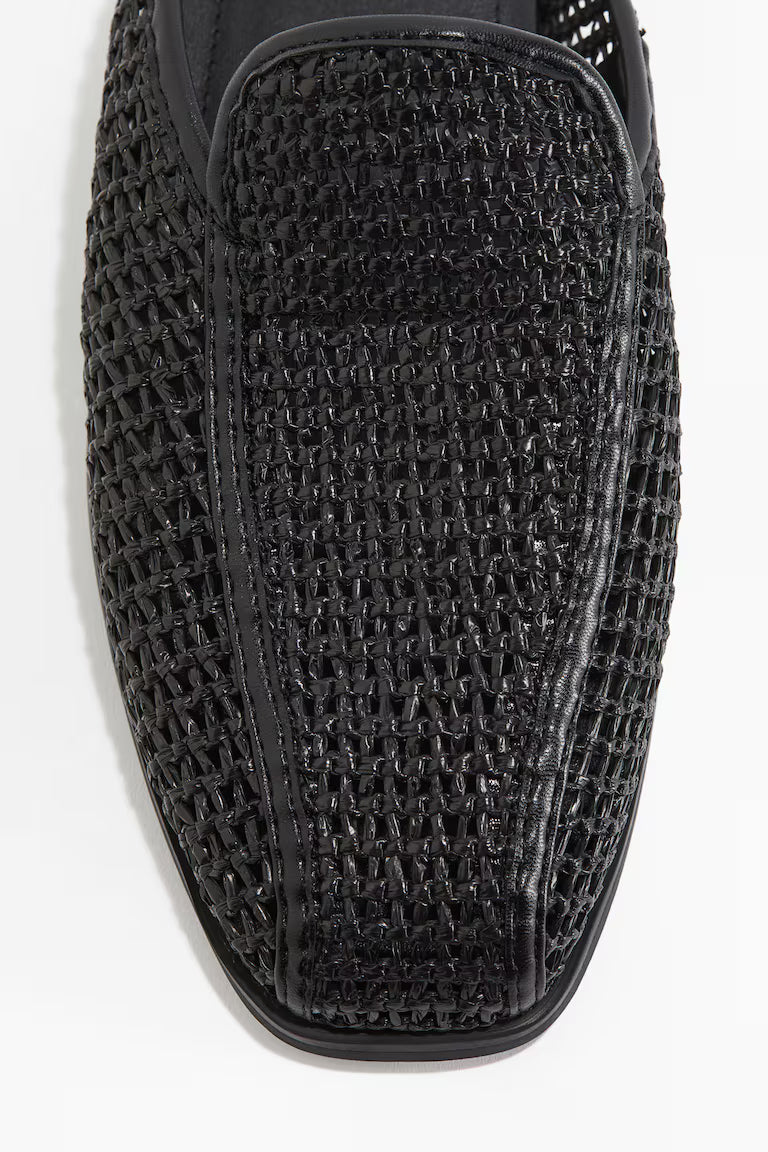 H&M Mesh Mule Loafers