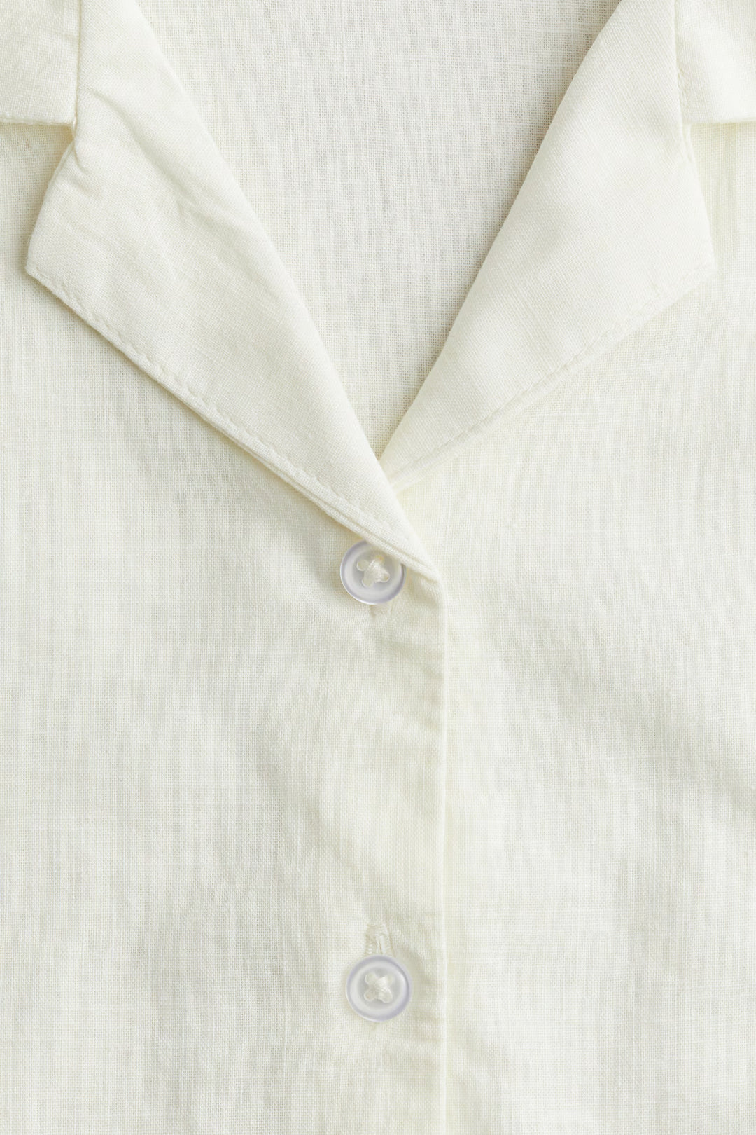 H&M Knot-Detail Cropped Shirt