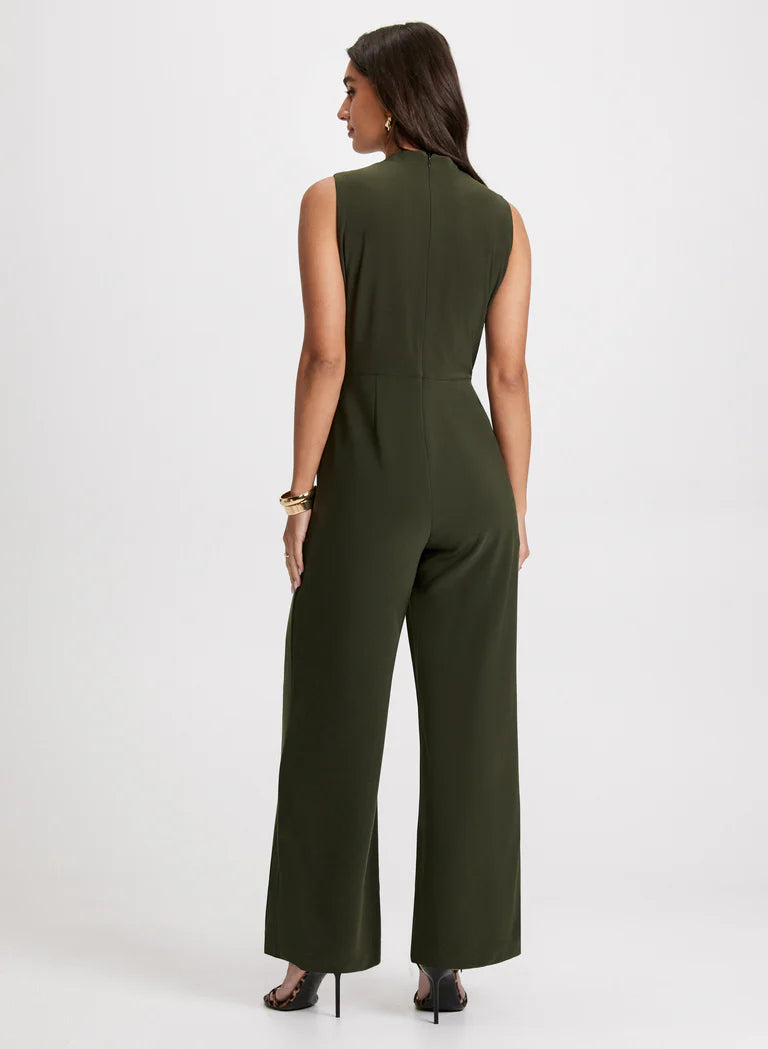LAURA Crossover Sleeveless Jumpsuit