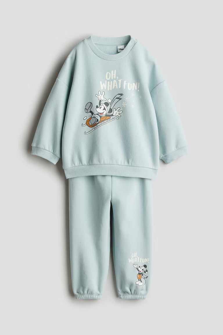 H&M 2-piece Set with Motif