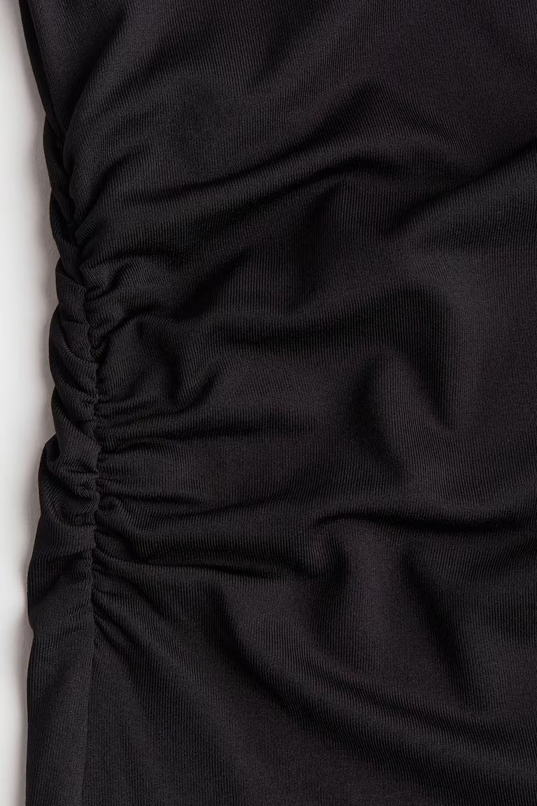 H&M Draped Bodycon Maxi Dress