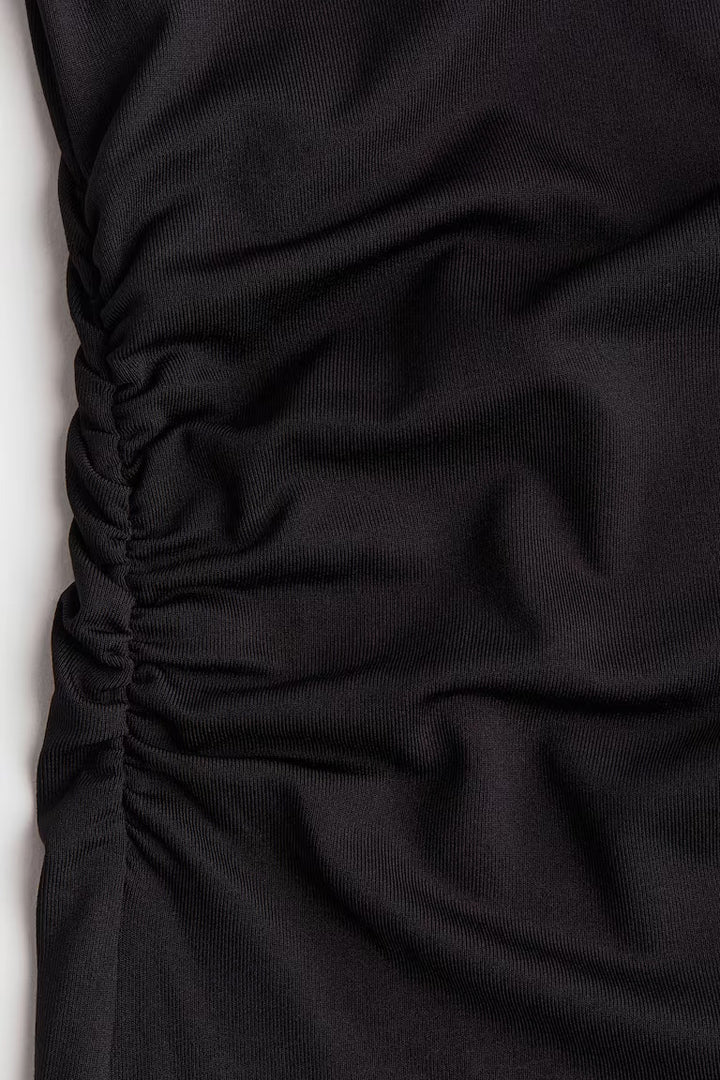 H&M Draped Bodycon Maxi Dress
