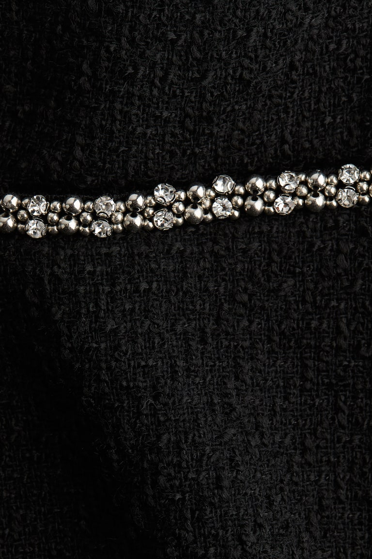 H&M Bouclé Mini Skirt