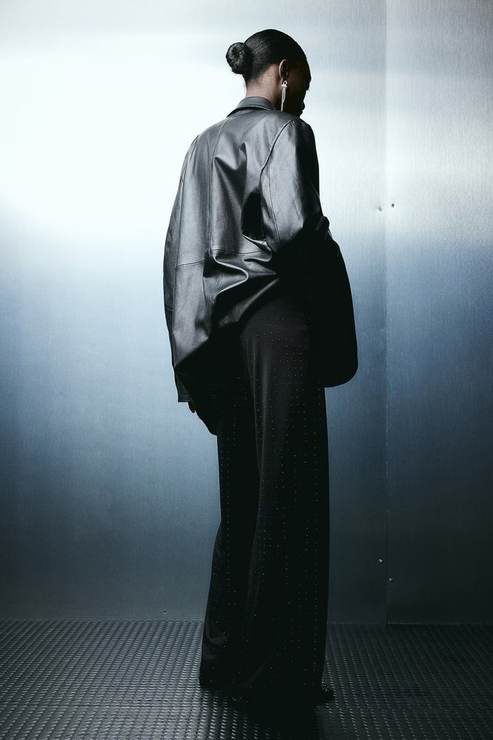 H&M Straight-Leg Jersey Pants