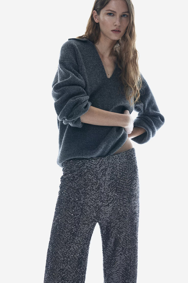 H&M  Sequined Pants